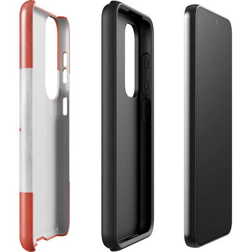 Canada Flag Distressed Galaxy S23 Plus Pro Case